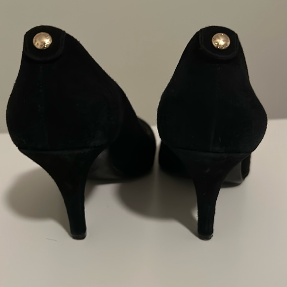 MICHAEL KORS | Black Suede Heels Pumps | 7.5 - Picture 2 of 11